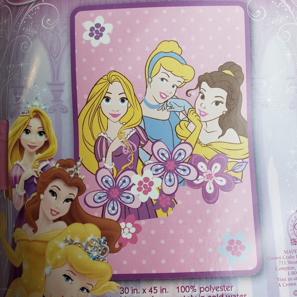 Disney Princesses: Wishes and Dreams Plush Blanket - Picture 2 of 2